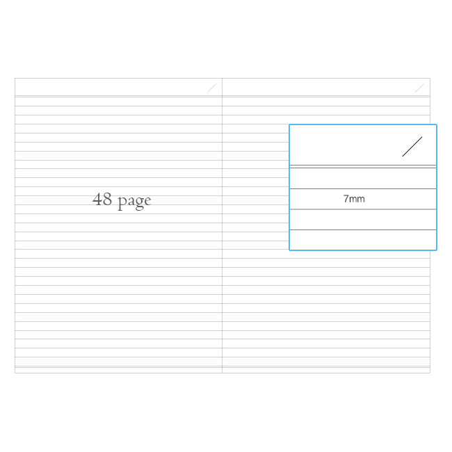 Alice kim minji classic lined notebook