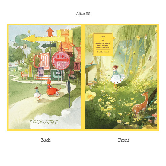 Alice 03 - Alice kim minji classic lined notebook