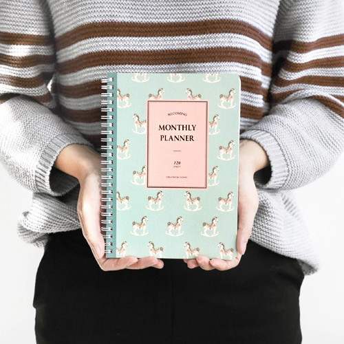 Horse - Becoming undated monthly planner