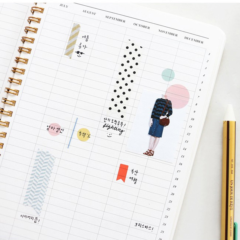 Yearly plan - Becoming undated daily planner Yearly plan - Becoming undated daily planner