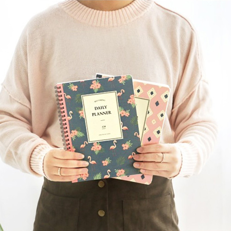 Becoming undated daily planner Becoming undated daily planner