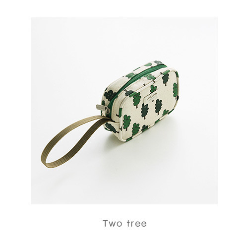 Two tree - Jam Jam cute illustration pattern small pouch