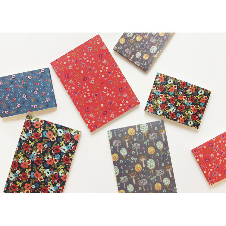 La vie en rose A5 size plain notepad