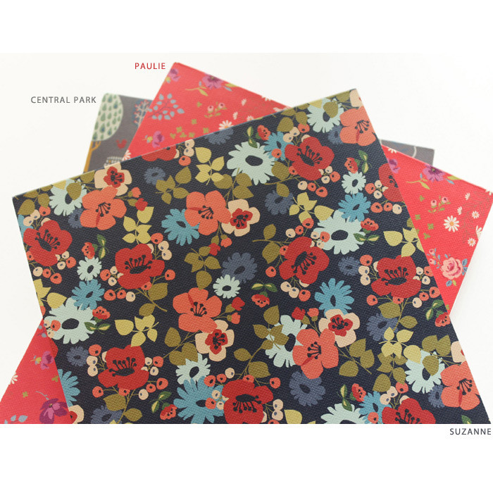 La vie en rose A5 size plain notepad