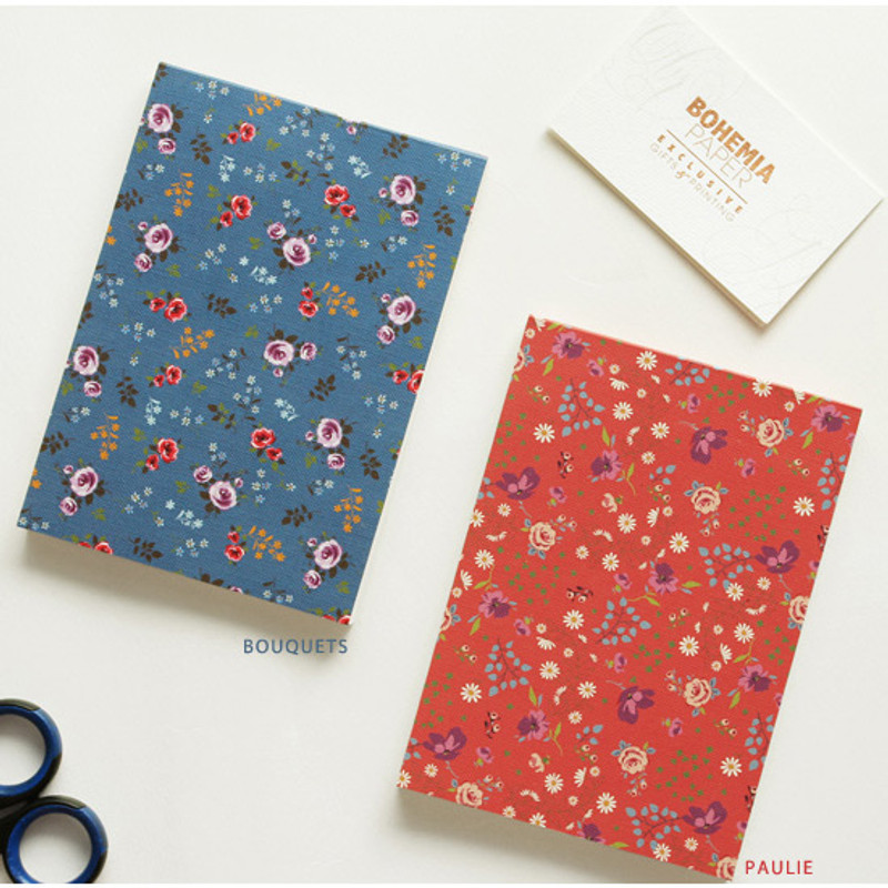 La vie en rose A6 size plain notepad La vie en rose A6 size plain notepad