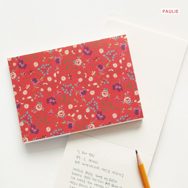 Paulie - La vie en rose A6 size plain notepad Paulie - La vie en rose A6 size plain notepad