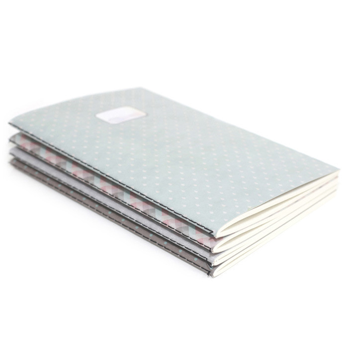 Natural and Pure pattern A5 lined notebook