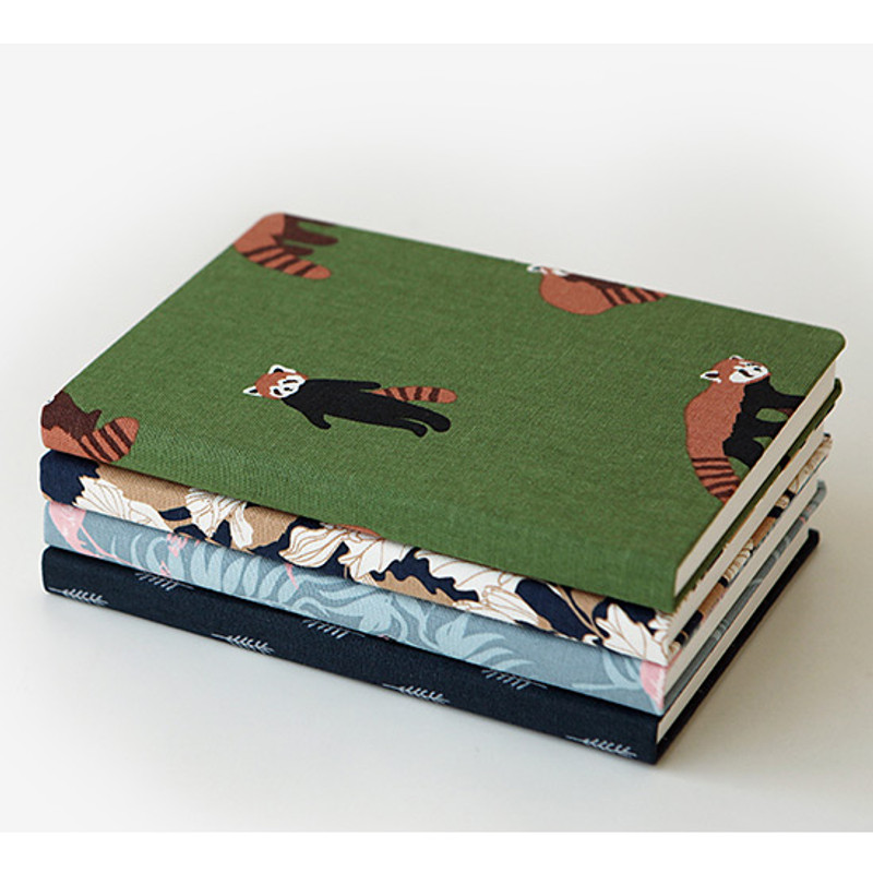 pattern fabric cover plain notebook  pattern fabric cover plain notebook