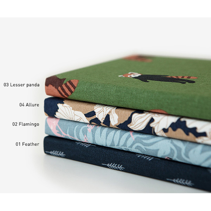 pattern fabric cover plain notebook  pattern fabric cover plain notebook