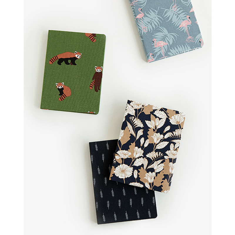 pattern fabric cover plain notebook  pattern fabric cover plain notebook