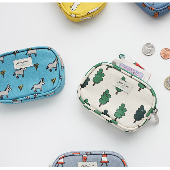 Jam Jam pattern card case pouch