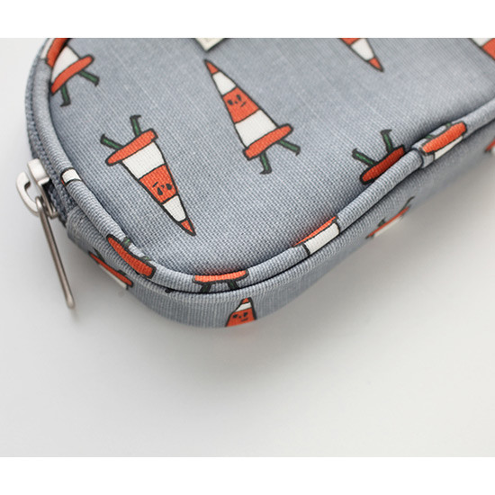 Detail of Jam Jam pattern card case pouch
