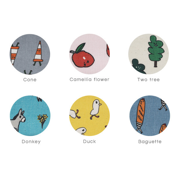 Jam Jam pattern card case pouch