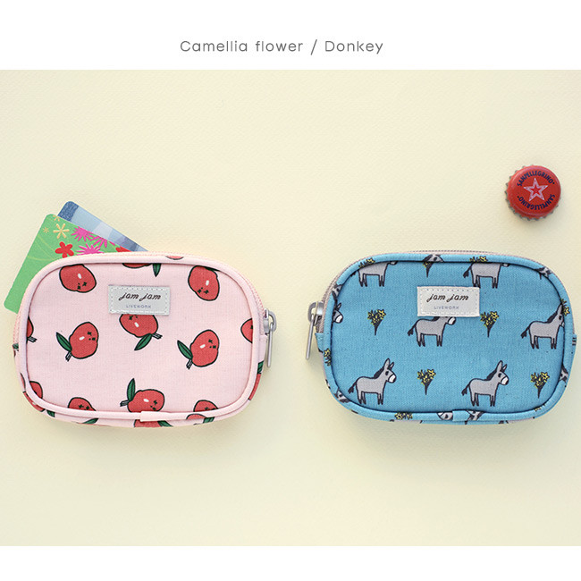 Camellia flower, Donkey