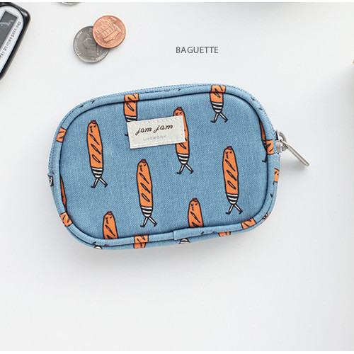 Baguette - Jam Jam pattern card case pouch