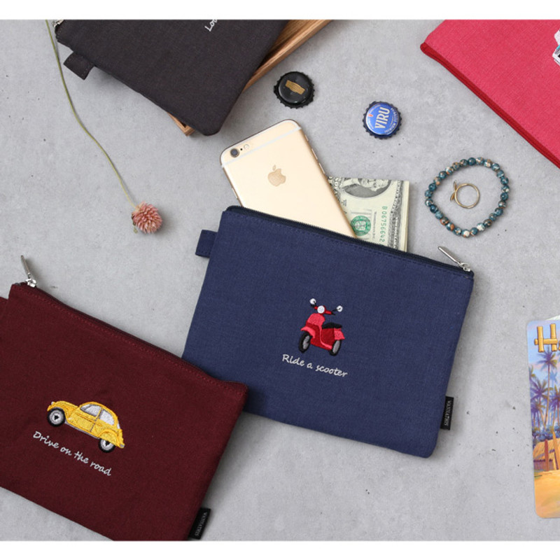 Tailorbird inpressive contrast car large pouch  Tailorbird inpressive contrast car large pouch
