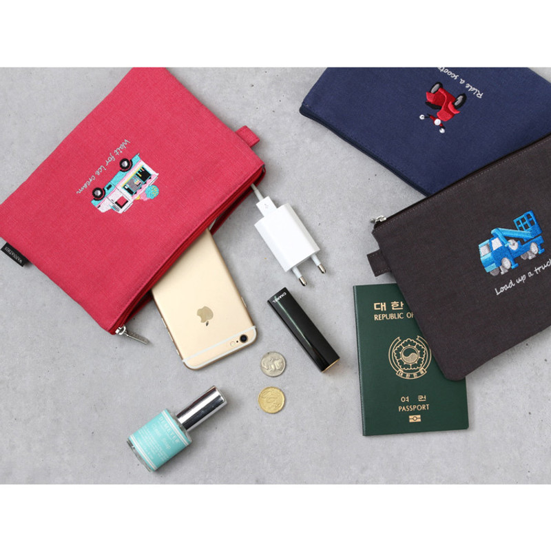Tailorbird inpressive contrast car large pouch  Tailorbird inpressive contrast car large pouch
