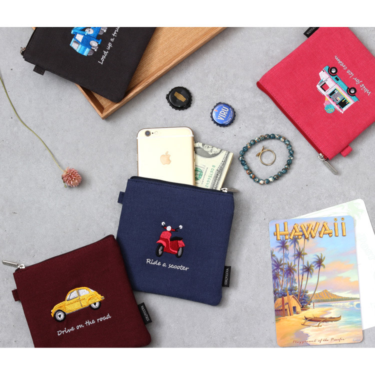 Tailorbird inpressive contrast car medium pouch 