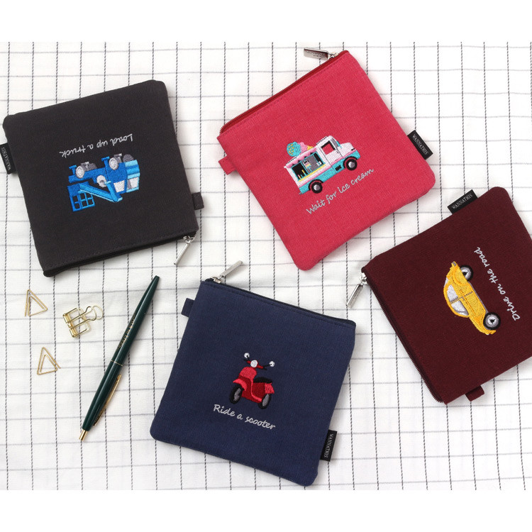 Tailorbird inpressive contrast car medium pouch 