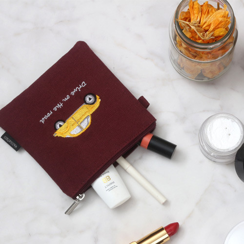 Tailorbird inpressive contrast car medium pouch 