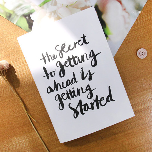 Secret - A5 sized lined notebook