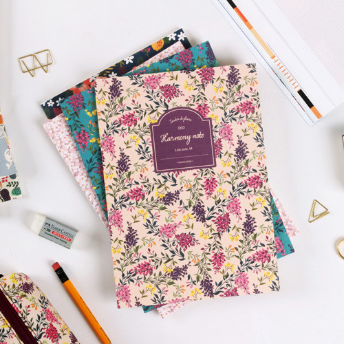 Pour vous harmony lined notebook medium 