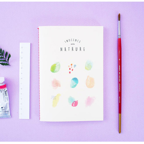 Ivory - Inocence nature plain drawing notebook