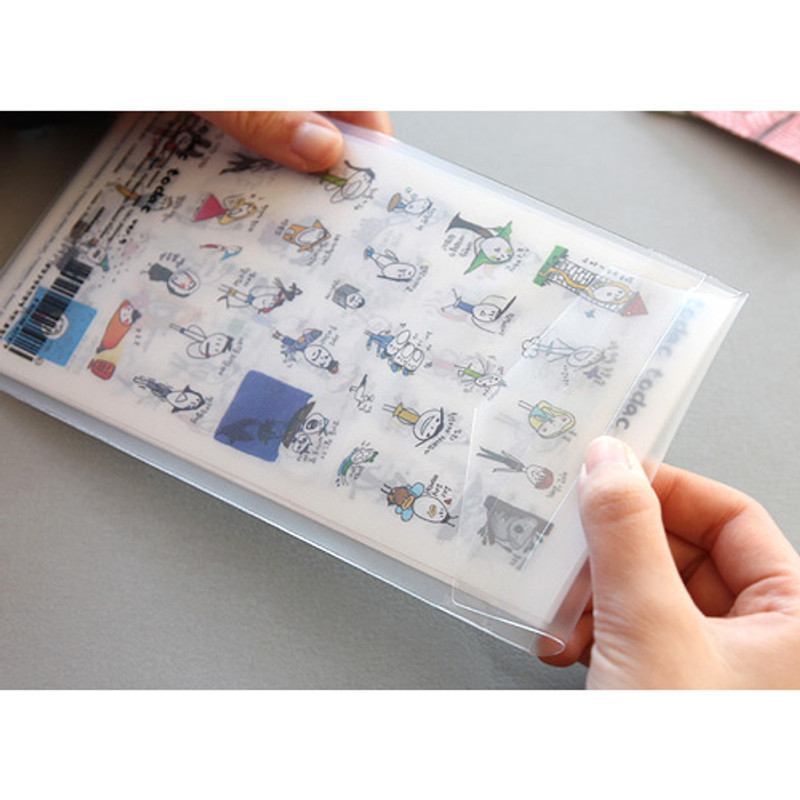 Todac Todac transparent deco sticker set ver.5 