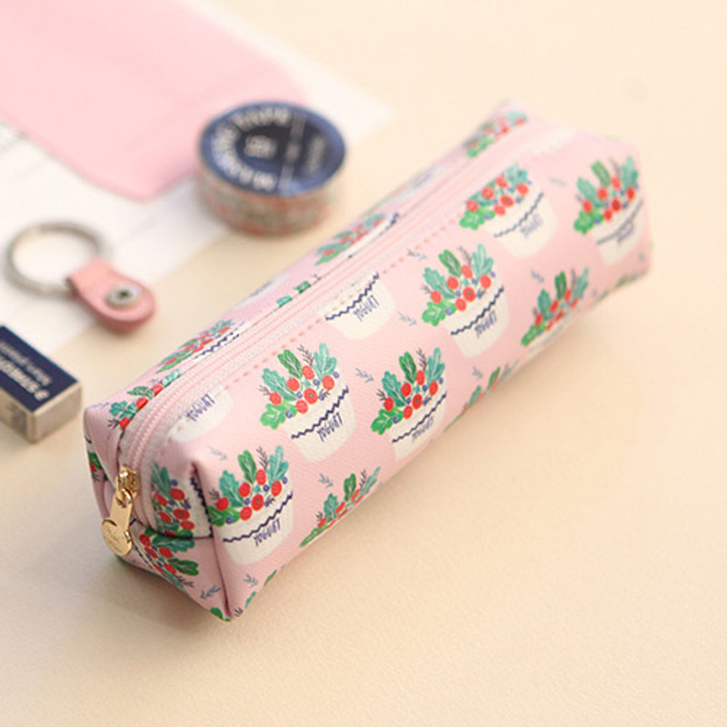 Yogrut - Rim cute illustration pencil pouch