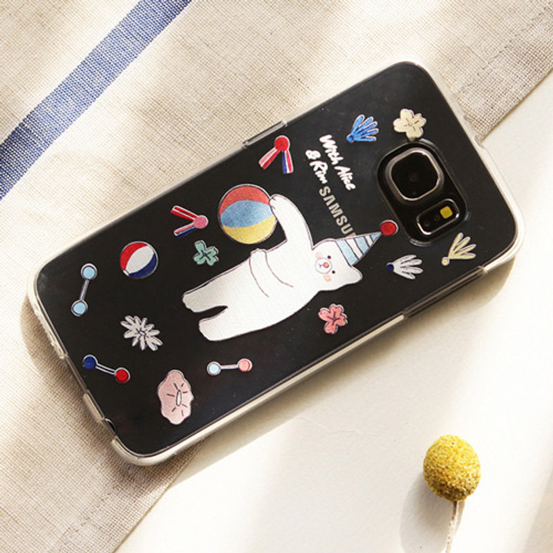 Bear - Rim TPU soft galaxy S6 smartphone case Bear - Rim TPU soft galaxy S6 smartphone case