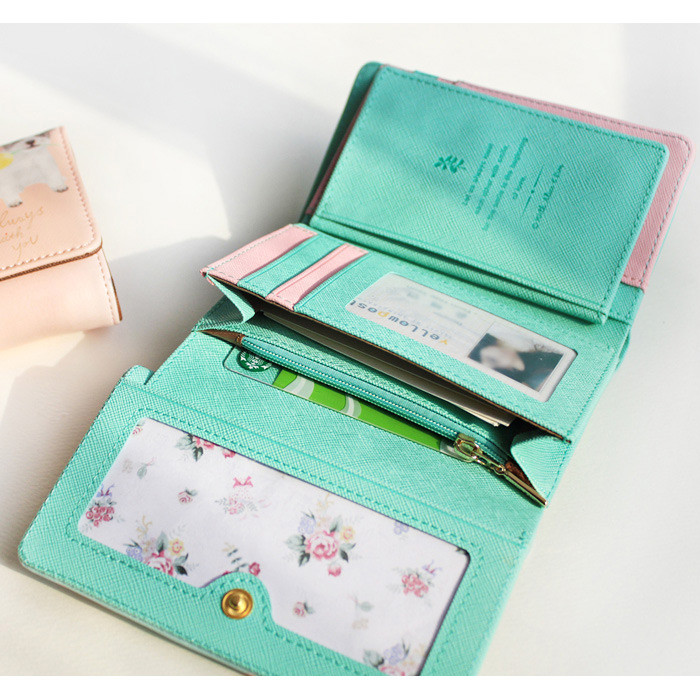 Inside of Rim pattern trifold wallet