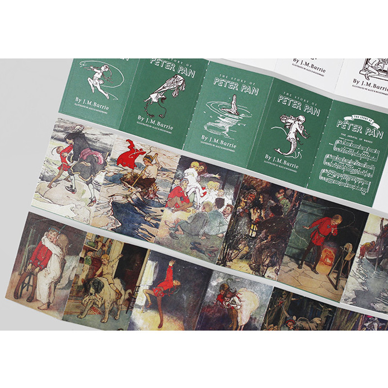 Easy tear off - Nacoo Peter Pan Label Sticker Pack