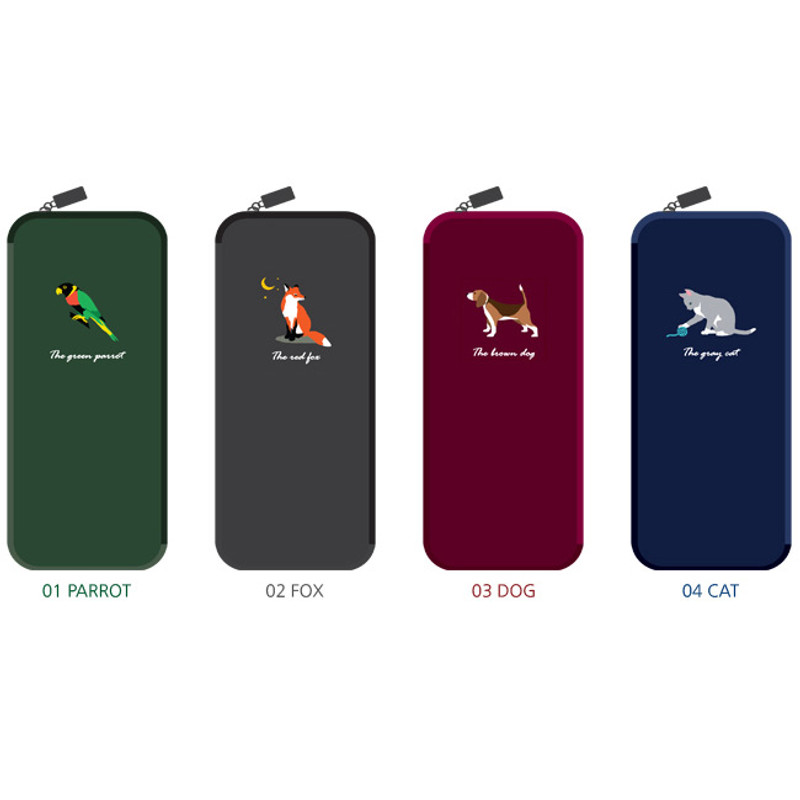 Colors of Tailorbird impressive contrast animal multi pouch  Colors of Tailorbird impressive contrast animal multi pouch