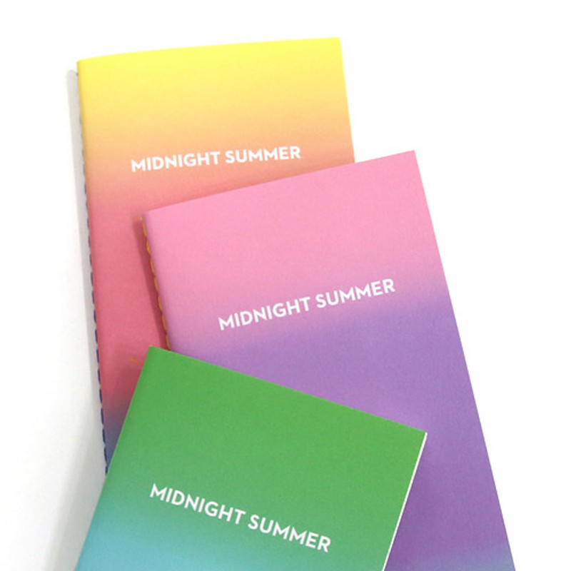 Midnight summer pocket lined notebook  Midnight summer pocket lined notebook