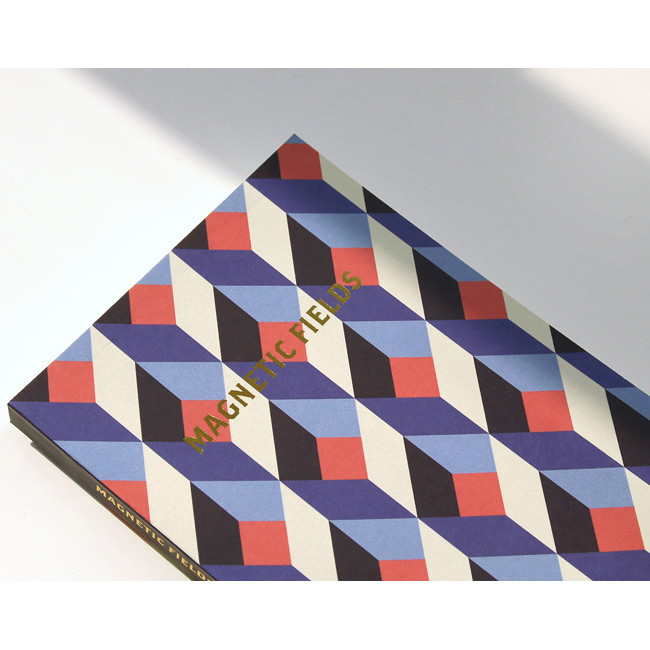 Detail of Geometric pattern pocket plain notebook 