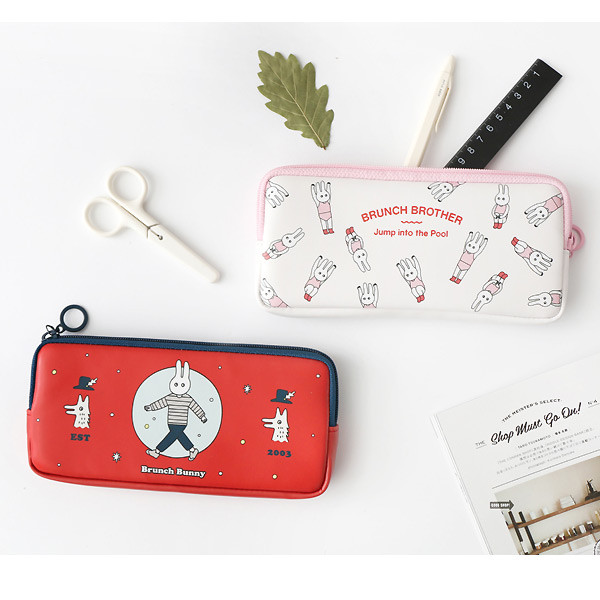 Brunch brother PU zipper pencil case
