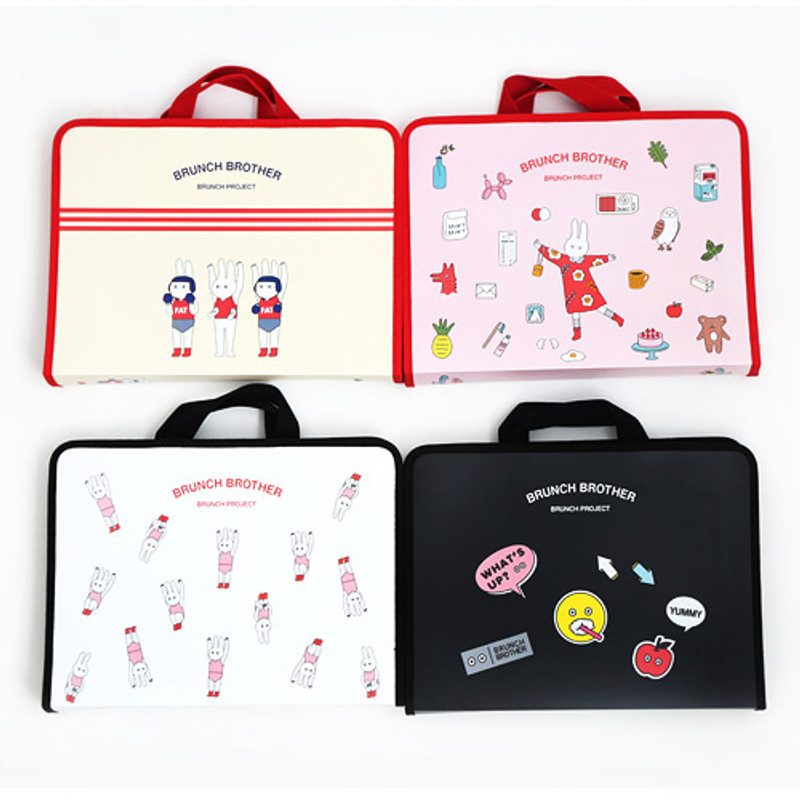 Brunch brother zip around file pouch bag Brunch brother zip around file pouch bag