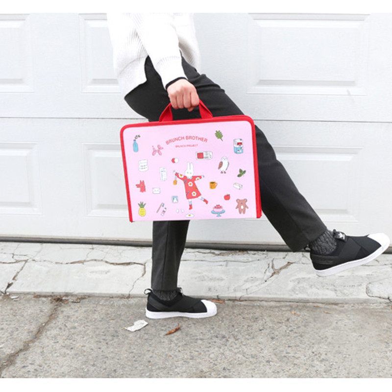 Brunch brother zip around file pouch bag Brunch brother zip around file pouch bag