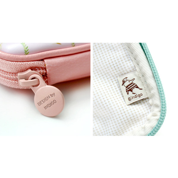 Detail of Willow story pattern zip around pencil case