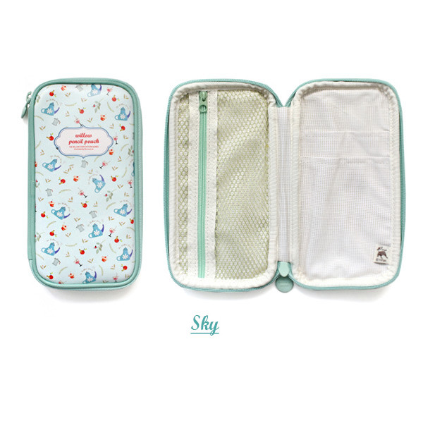 Sky - Willow story pattern zip around pencil case