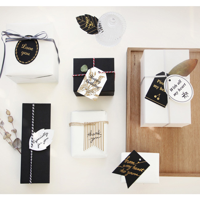 From my heart to yours label tag set