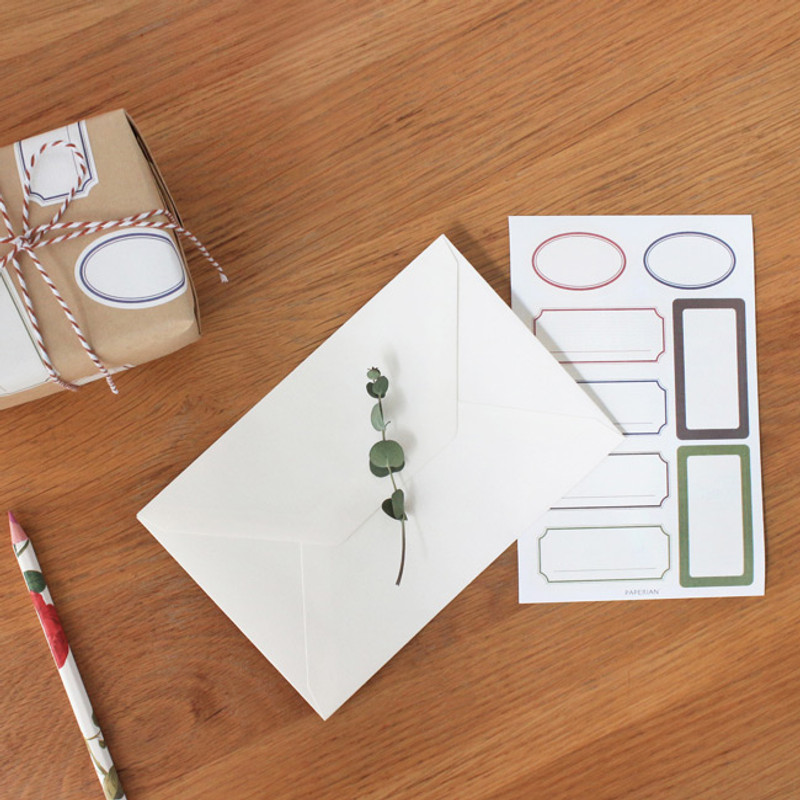 Pattern label deco stickers Pattern label deco stickers