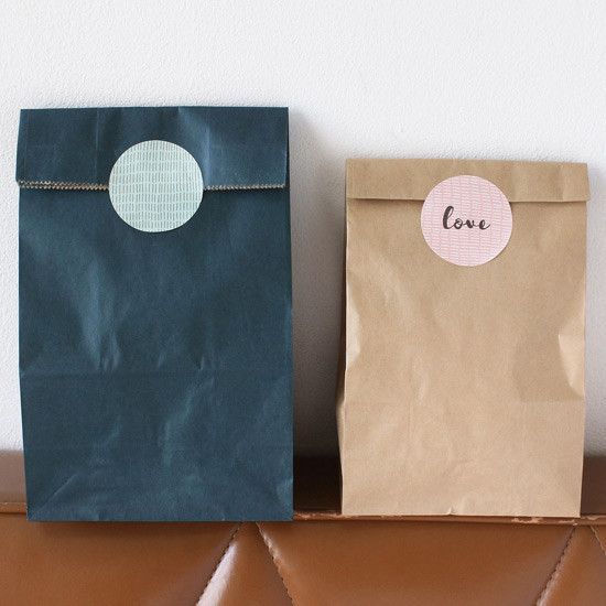 Pattern message deco stickers