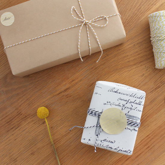 Pattern message deco stickers