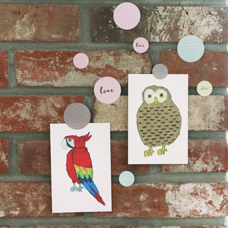 Pattern message deco stickers