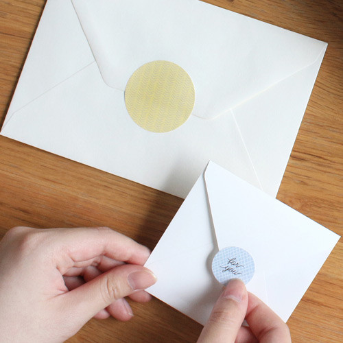 Pattern message deco stickers