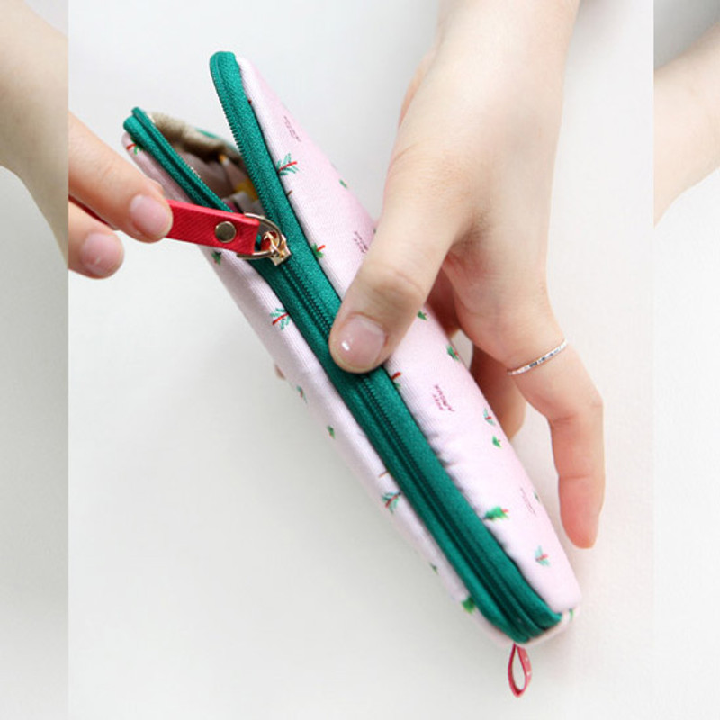 Rim pattern cotton pen pencil case Rim pattern cotton pen pencil case