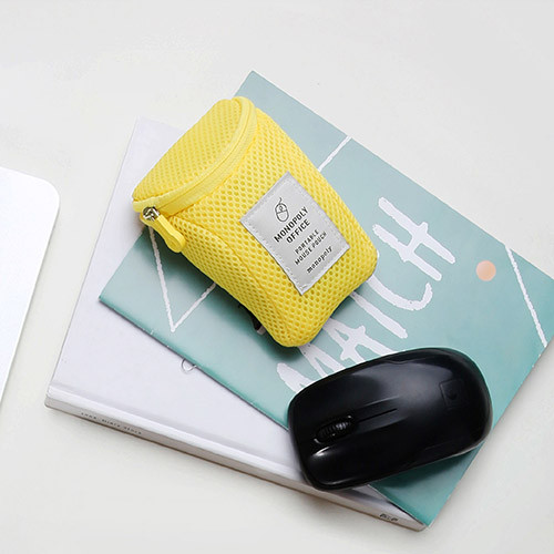portable zipper mouse pouch