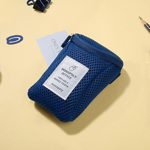 Dutch navy - portable zipper mouse pouch
