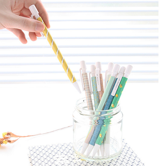 Pattern 0.5mm sharp mechanical pencil